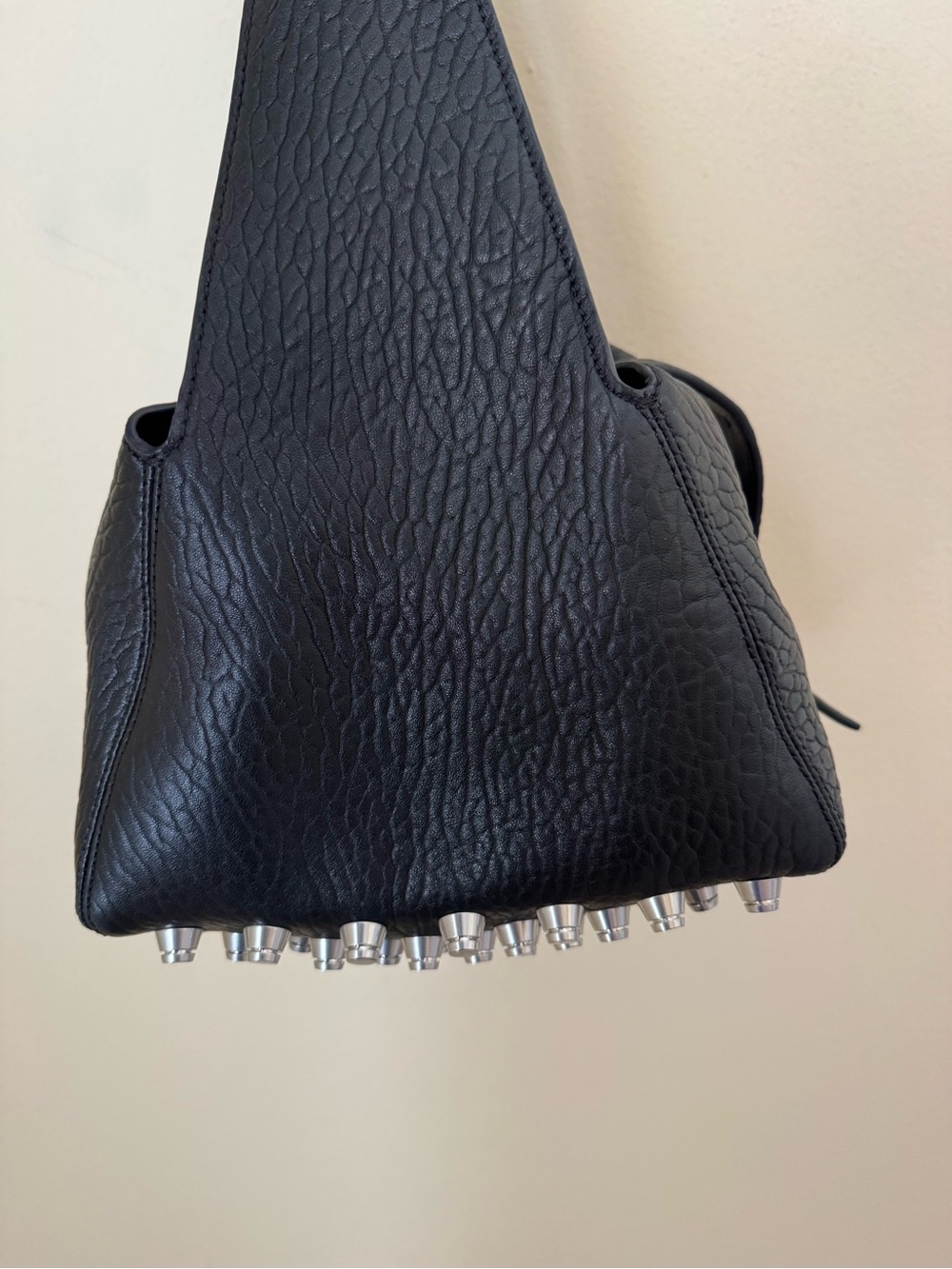 Alexander Wang Medium Rex Shoulder Bag Black Leather - Picture 7 of 12
